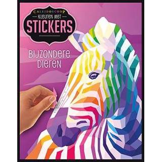 👉 Kleuren met stickers - Bijzondere dieren (ISBN: 9789463547437) 9789463547437