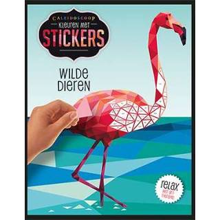 👉 Kleuren met stickers - Wilde dieren (ISBN: 9789463547468) 9789463547468