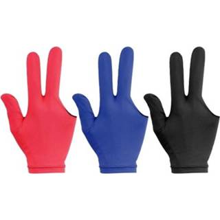 Glove 3pcs/6pcs 3-finger Cue Gloves Elastic Open Pool for Left Hands and Right