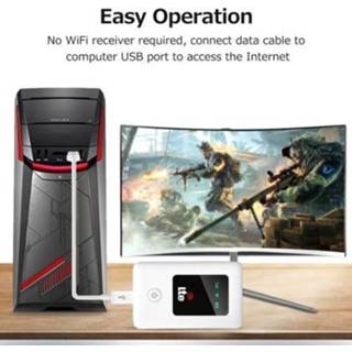👉 Hotspot 4G LTE Mobile WiFi Portable MiFi with SIM Card Slot 2100mAh Battery Support 10 Users for Asia Africa Region