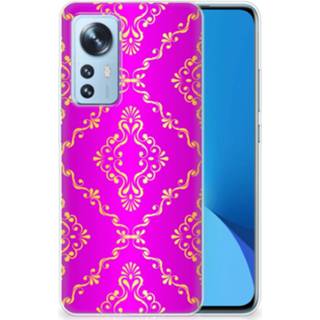 👉 Siliconen hoesje roze Xiaomi 12 | 12X Barok 8720632541741