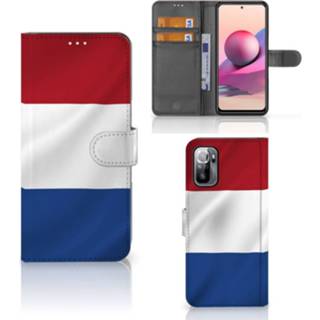 👉 Nederlandse vlag Xiaomi Redmi Note 10/10T 5G | Poco M3 Pro Bookstyle Case 8720632830784