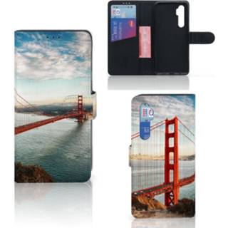 👉 Flipcover Xiaomi Mi Note 10 Lite Flip Cover Golden Gate Bridge 8720632814104