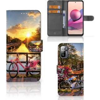 👉 Flipcover Xiaomi Redmi Note 10/10T 5G | Poco M3 Pro Flip Cover Amsterdamse Grachten 8720632435026