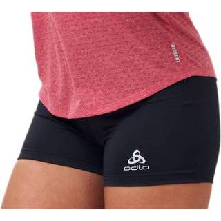 👉 Odlo - Women's Tights Short Essential Sprinter - Hardloopshort maat XL, zwart/roze