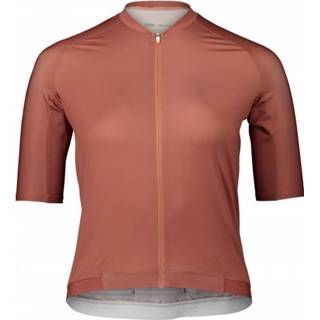 👉 POC - Women's Pristine Jersey - Fietsshirt maat XL, rood/bruin