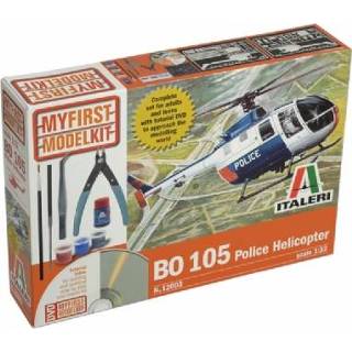 👉 Italeri 1/32 BO 105 Helicopter My First Model Kit