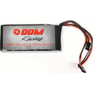 👉 DDM 7.4V 2S 7000mAh RX lipo accu (Oa. Losi 5-Ive)