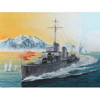 👉 Revell 1/350 German Destroyer Type 1936