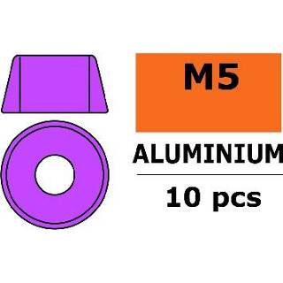👉 Paars aluminium Washer voor M5 Socket Head Screws (BD: 12mm) - 10st 5413911219570