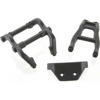 👉 Wheelie bar mounts/ rear skidplate (black)