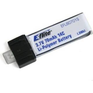 👉 E-flite 70mAh 1S 3.7V 14C LiPo accu