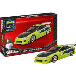 👉 Revell 1/25 Fast & Furious Brain`s '95 Mitsubishi Eclipse Model-set