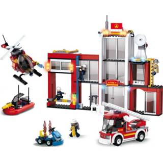 👉 Sluban Fire Station bouwstenen set 6938242954017