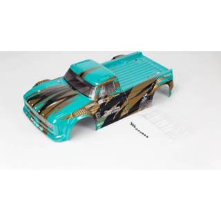 👉 Arrma - All Road Mega Painted Decaled Trimmed Body Teal/Bronze (ARA414005)