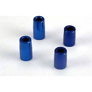 👉 Tapered bearing block spacers (blue-anodized, aluminum) (3x6x10.75mm) (2)/(3x6x8.9mm) (2)