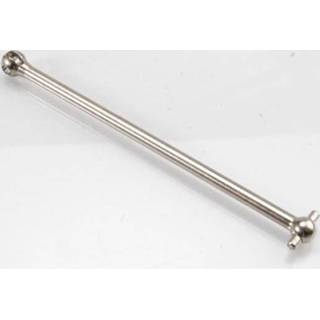 👉 Driveshaft, steel constant-velocity (shaft only, 112mm)/ drive cup pin (1) (fits rear center shaft on 3905 E-Maxx)