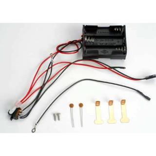 👉 Battery holder, 6-cell (assembly includes: on/off switch/rts contacts/ wires to rts motor and to receiver