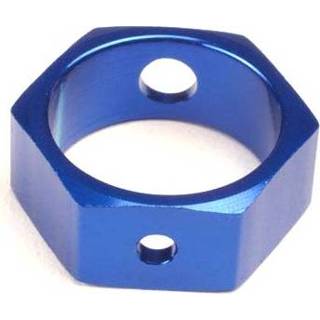 👉 Brake adapter, hex aluminum (blue) (use with hd shafts)