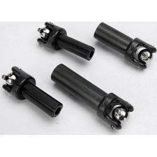 👉 Shaft Half shafts, center (front and rear) (external-splined (2)/ internal-splined (2))/ metal u-joints (4)