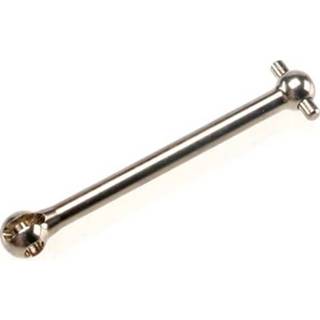 👉 Driveshaft, steel constant-velocity (shaft only, 58mm)/ drive cup pin (1) (fits front center shaft on t-maxx)