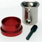 👉 Drive cups (1) (attaches to t-maxx/E-Maxx diff input shaft)/ screw pin, m4/15 (1) sleeve (1) (steel cv center driveshafts)