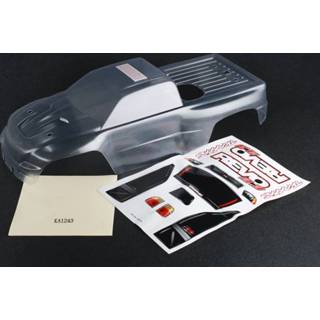 👉 Body, revo 3.3 (clear, requires painting)/ window, lights, grill decal sheet