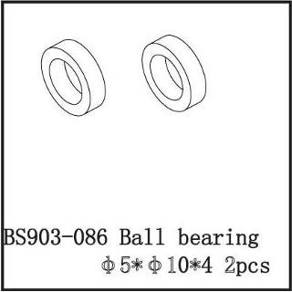 👉 Ball Bearing (5*10*4) 2 PCS