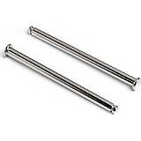 Flange shaft 3x45mm (silver)