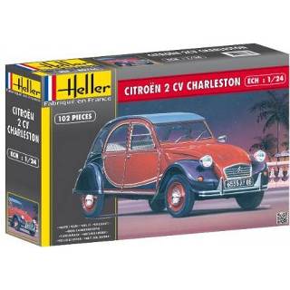 👉 Heller 1/24 Citroen 2 CV Charleston