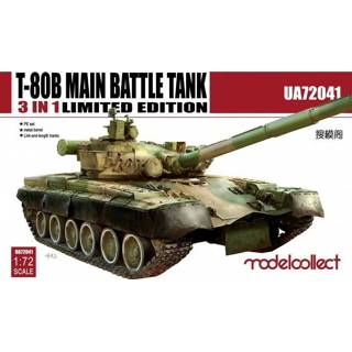 👉 Modelcollect 1/72 T-80B Main Battle Tank Ultra Ver. 3 in 1 Limited