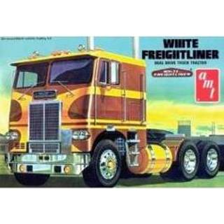 👉 AMT White Freightliner 1/25