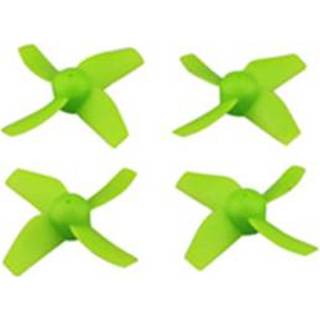 👉 Donkergroen Prop Set (4) Green: Inductrix 8719558822041