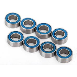 👉 Ball bearings, blue rubber sealed (4x8x3mm) (8) (TRX-7019R)