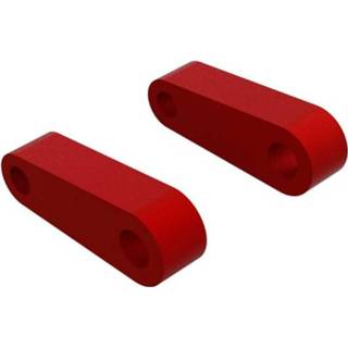 👉 Aluminum Fr Suspension Mounts, Red (2) (ARA330594)