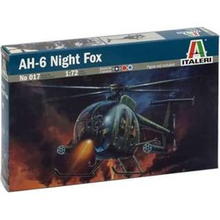 👉 Bouwdozen Leger Helicopters Italeri 1/72 AH-6 Night Fox 8001283000178