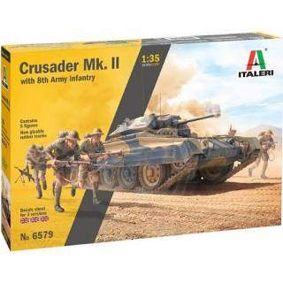 👉 Italeri 1/35 Crusader Mk.II with 8th Army Infantry