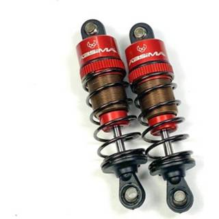 👉 Schokdemper rood aluminium Absima schokdempers, rood, 62mm voor 1/10 auto 4250650953607