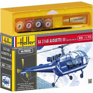 👉 Heller 1/72 SA 316 Alouette lll Gendarmerie