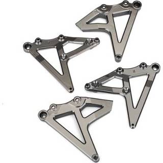 👉 Shock mounts, rear (left & right) (satin black chrome-plated) (TRX-8538X)