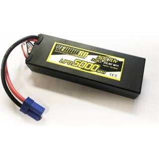 👉 Yellow RC lipo 50c 11,1 volt 5000mah met EC5 stekker