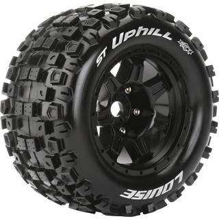 👉 Velg zwarte Louise ST-Uphill MFT banden op velgen voor 1/8 ST - 0 offset 5413911265515