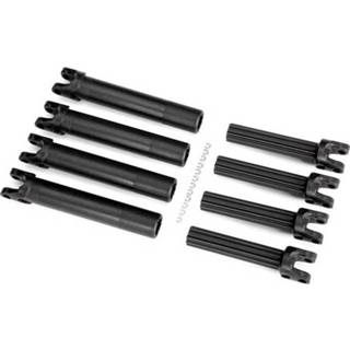 👉 Half shaft set, left or right (plastic parts only) (internal splined half shaft/ external splined half shaft) (4 assemblies) (TRX-8993)