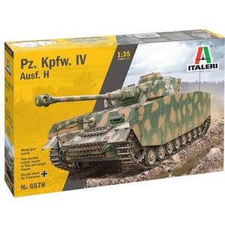 👉 Bouwdozen Leger Tanks Italeri 1/35 Pz. Kpfw. IV Ausf. H 8001283065788