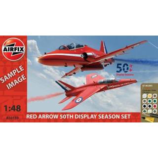 👉 Airfix 1/48 Red Arrow 50th Display Season Set