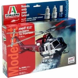 👉 Italeri 1/72 Bell 412 Los Angeles City Fire Dep (Modelset)