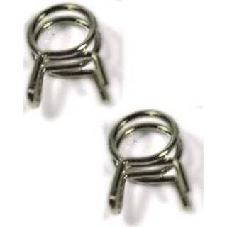 Brandstofslang klem (2 stuks)