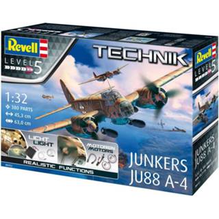 👉 Revell 1/32 Junkers JU88 A-4 (Met verlichting & werkende motoren)