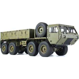 👉 Donkergroen HG 1/12 8X8 M977 Military Truck 2.4G Green