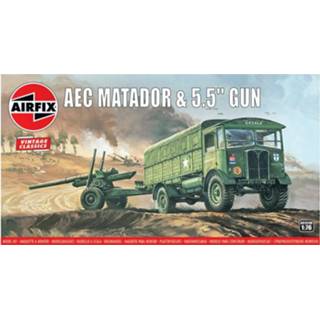 Airfix 1/76 AEC Matador & 5.5